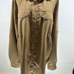 Columbia Men's Brown Shirt Jacket